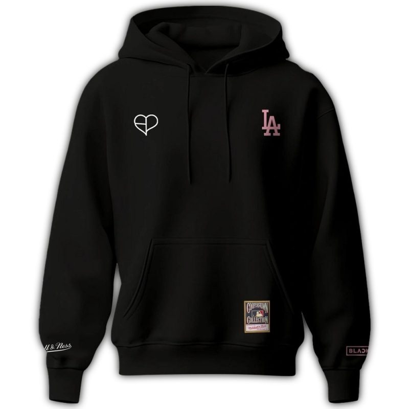 Dodgers x Blackpink 2025 World Tour All-Over Print Hoodie for Fans