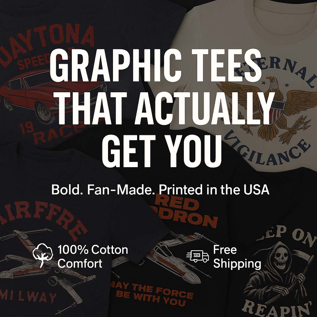 graphic tee banner