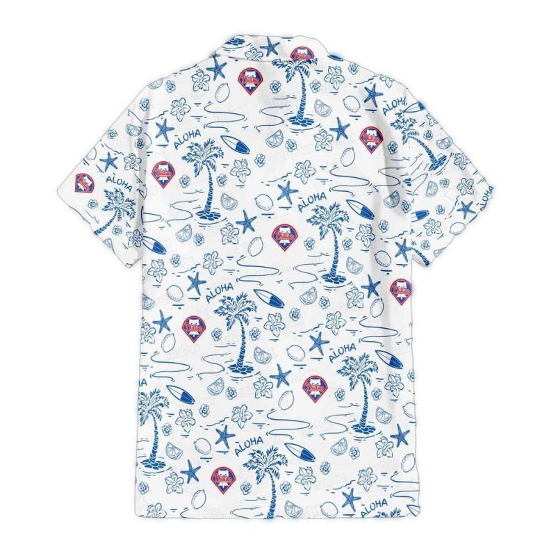 Philadelphia Phillies Aloha Paradise Beach Hawaiian Shirt for Fans