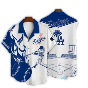 Los Angeles Dodgers MLB Hawaiian Shirt for Fans - Casual Summer Style