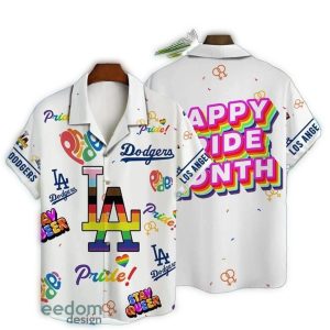 Los Angeles Dodgers Pride Month Hawaiian Shirt - Celebrate in Style