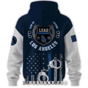 Los Angeles Dodgers Law Enforcement Appreciation Day All-Over Print Hoodie