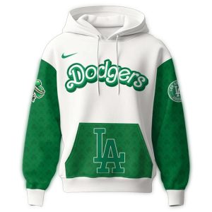 Funny Los Angeles Dodgers St Patrick's Day All-Over Print Hoodie