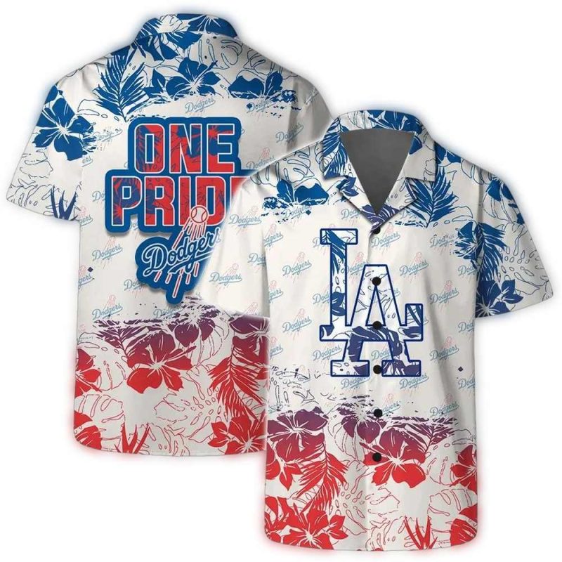 Los Angeles Dodgers One Pride Hawaiian Shirt for Fans and Collectors - Image 3