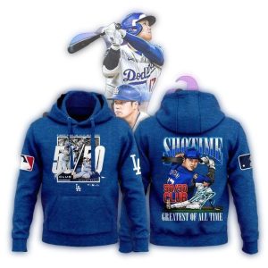 Los Angeles Dodgers Shohei Ohtani All-Over Print Hoodie for Fans