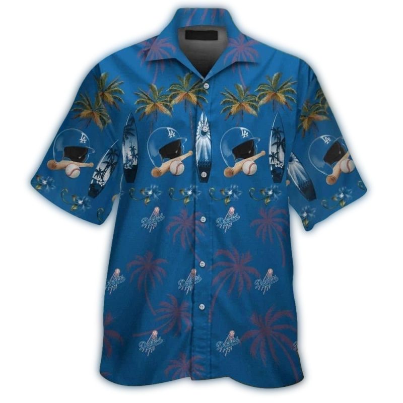 Los Angeles Dodgers Tropical Coconut Surf Hawaiian Shirt for Fans