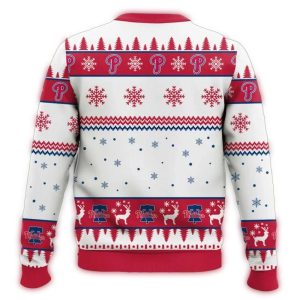 Philadelphia Phillies Est 1883 Christmas Ugly Sweater for Holiday Cheer