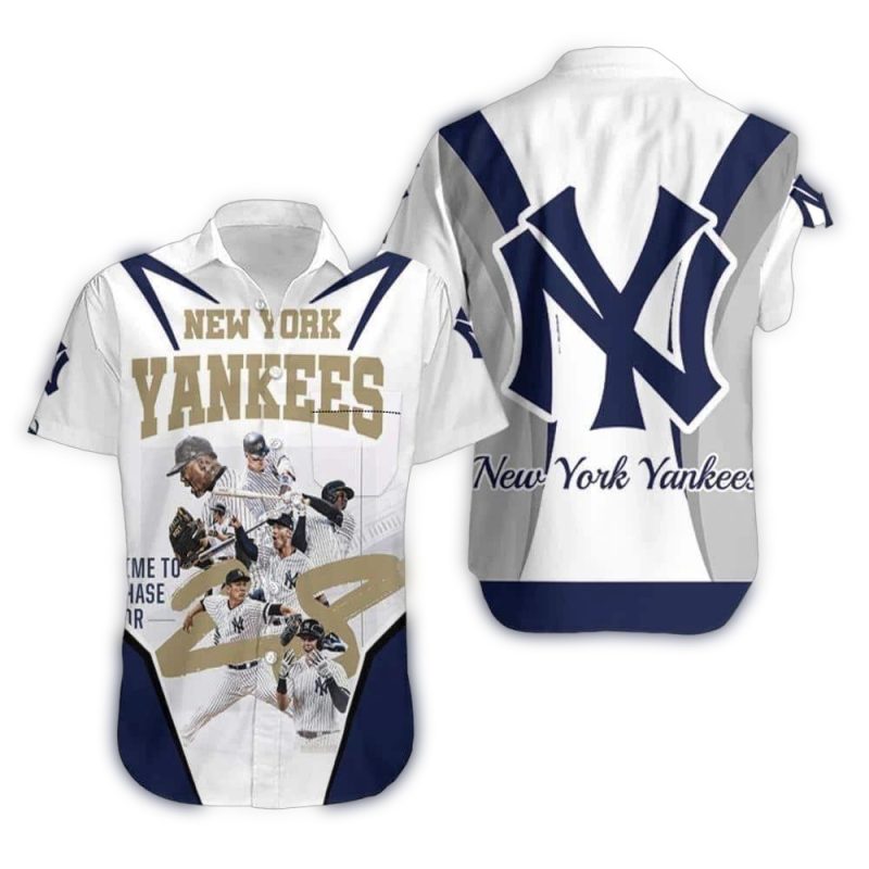 New York Yankees Chase For Glory Hawaiian Shirt - Stylish Baseball Apparel