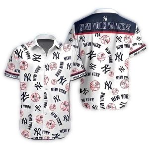 New York Yankees Iconic Emblems Hawaiian Shirt For Fans And Collectors