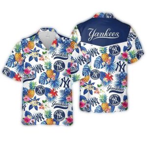 New York Yankees Tropical Vibes Hawaiian Shirt For Ultimate Comfort