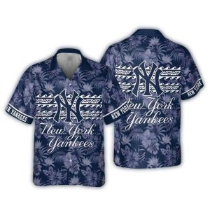New York Yankees Retro Hawaiian Shirt - Major League Baseball Style