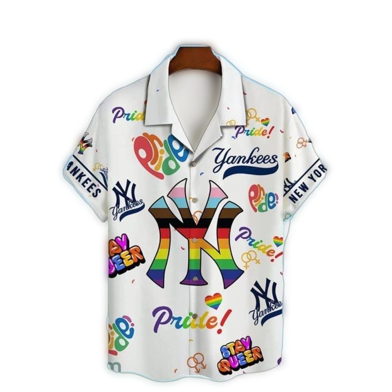 new york yankees mlb happy pride month hawaiian shirt for true fans 2754 fp51e