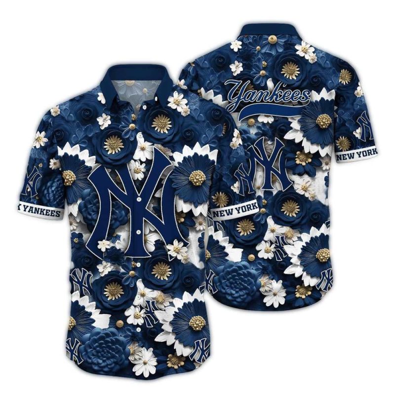 new york yankees mlb hawaiian shirt trending for this summer customize shirt any team 1219 xwuyu