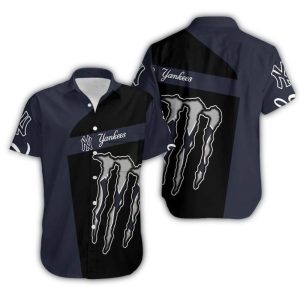 New York Yankees Monster Energy Hawaiian Shirt For Ultimate Fan Style