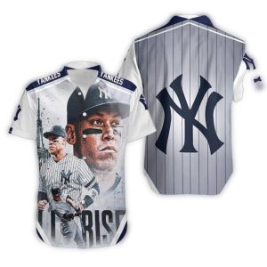 New York Yankees Hawaiian Shirt - Rise To The Top Style