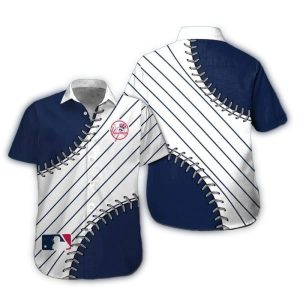 New York Yankees Hawaiian Shirt - Tropical Style For Fans