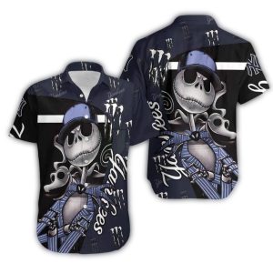 New York Yankees Skellington Groove Hawaiian Shirt For Fans