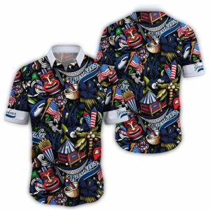 New York Yankees Tiki Paradise Hawaiian Shirt For Ultimate Fan Style