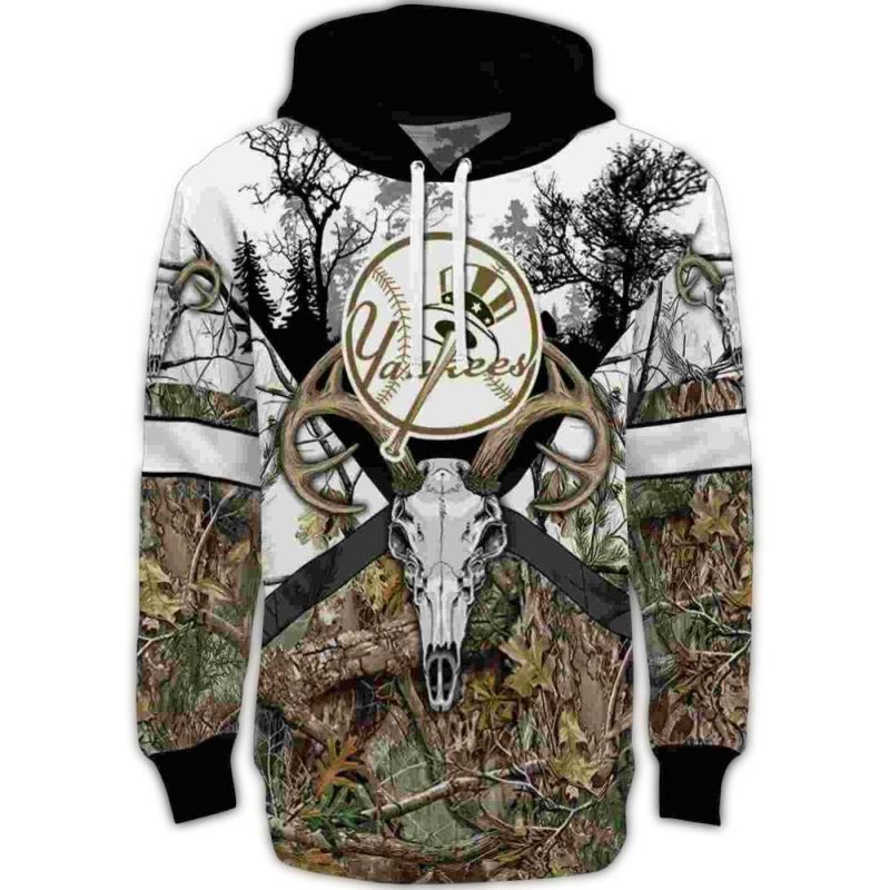 personalized new york yankees forest silhouette hoodie best selling