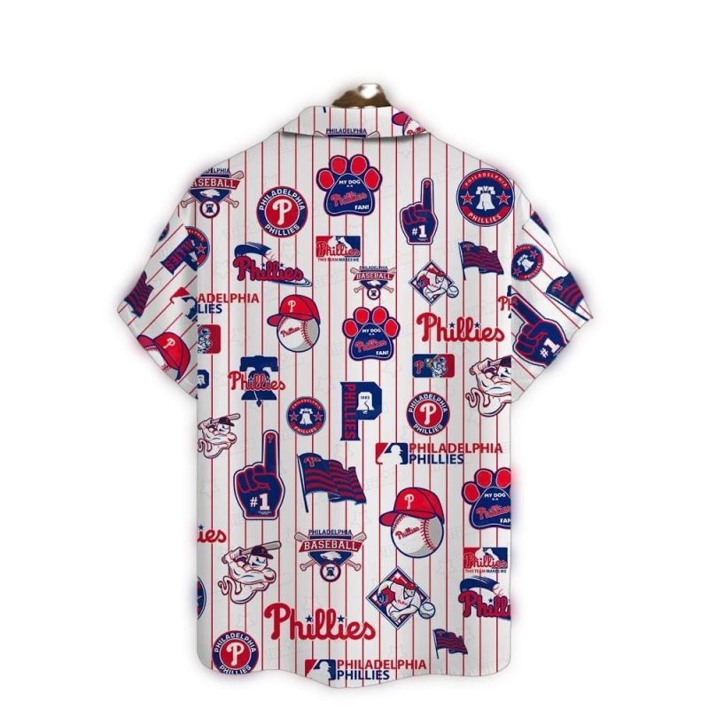 Philadelphia Phillies All-Star Hawaiian Shirt with Vibrant Patterns