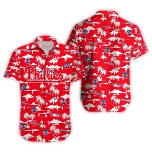 Philadelphia Phillies Coastal Breeze Hawaiian Shirt for Fans
