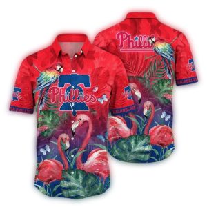 Philadelphia Phillies Flamingo Escape Hawaiian Shirt for Fans and Fun
