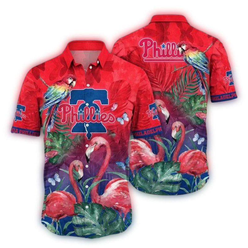 Philadelphia Phillies Flamingo Escape Hawaiian Shirt for Fans and Fun