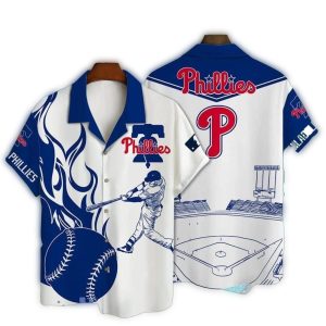 Philadelphia Phillies Fireball Hawaiian Shirt for Fans and Collectors