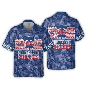 Philadelphia Phillies MLB Hawaiian Shirt for Men - Tropical Team Apparel
