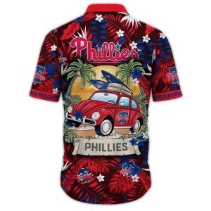 Philadelphia Phillies Tropical Hawaiian Shirt for Summer Camping Fun