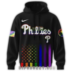 Philadelphia Phillies LGBTQ Pride Month All-Over Print Hoodie