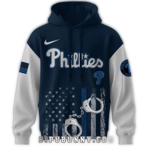 Philadelphia Phillies Law Enforcement Graphic Hoodie for Fans