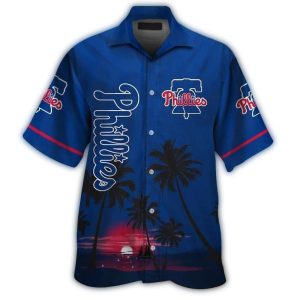 Philadelphia Phillies Dawn Beach Hawaiian Shirt for Fans and Summer Wear