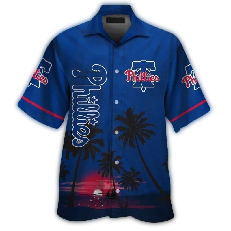 Philadelphia Phillies Dawn Beach Hawaiian Shirt for Fans and Summer Wear