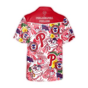 Philadelphia Phillies Tropical Vibes Hawaiian Shirt for Summer Style