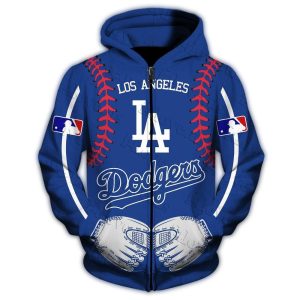 Los Angeles Dodgers All-Over Print Hoodie - Stylish Fan Apparel