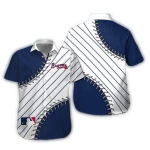 Atlanta Braves Hawaiian Shirt - Tropical Style For Fans
